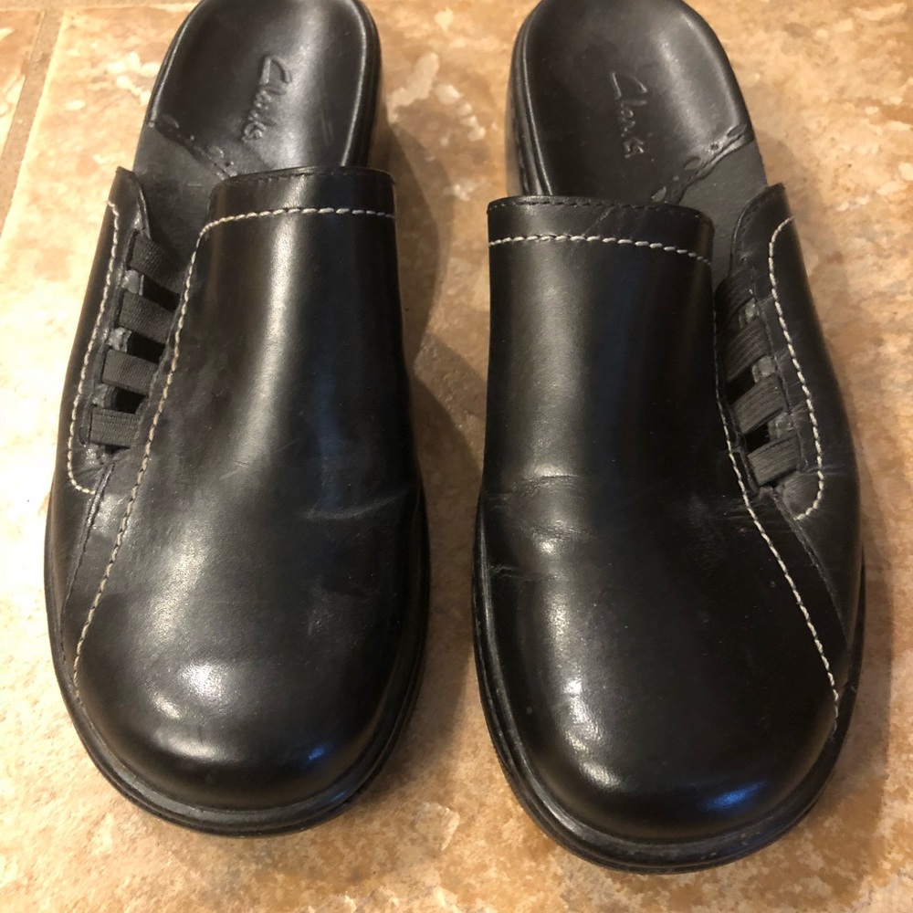 Clarks mules